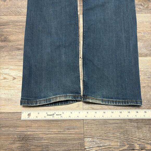 Levis 514 Mid Wash Blue Mens 32x31 Modern Fit Straight‎ Leg Denim Jeans Red Tab - Picture 6 of 14